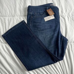 Melissa McCarthy seven7 blue jeans denim slim boot 24 nwt